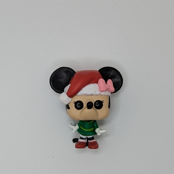 Minnie Mouse Christmas Funko Pop Miniature - Picture 1 of 3